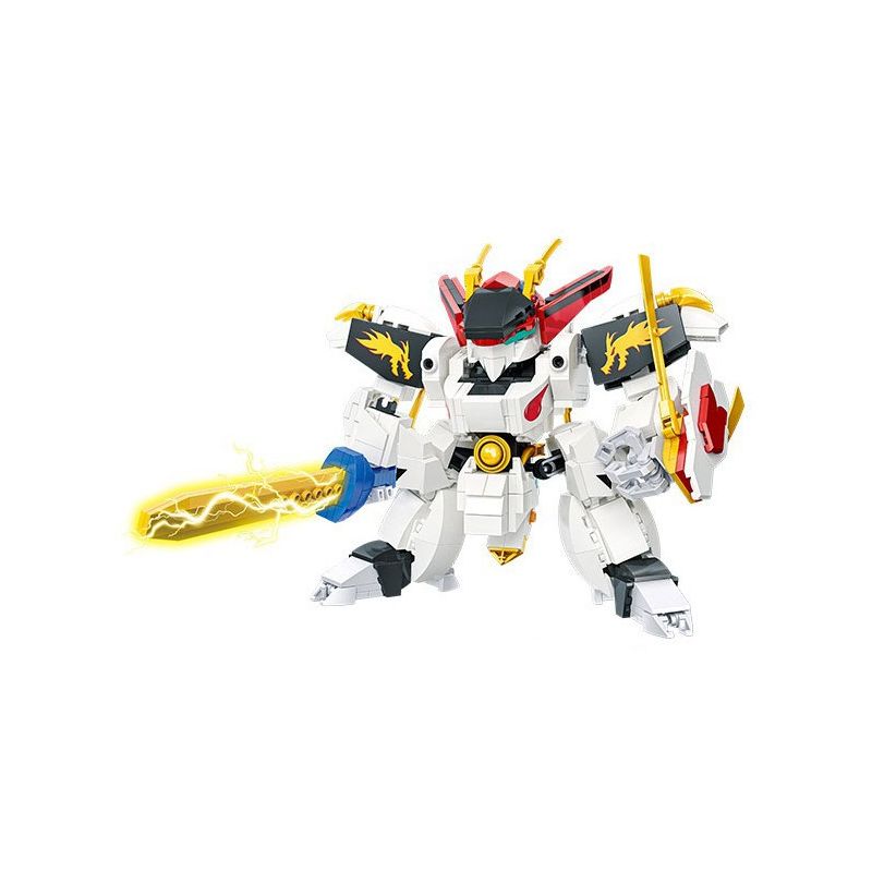 JIESTAR 58206 BIÊN NIÊN SỬ NGÔI SAO RYUOHMARU bộ đồ chơi xếp lắp ráp ghép mô hình Movie & Game Phim Và Trò Chơi 630 khối