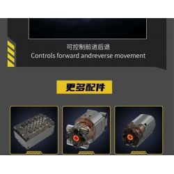 MouldKing 17050 Mould King 17050 CẦN CẨU TỰ HÀNH ACTROS bộ đồ chơi xếp lắp ráp ghép mô hình Technic ACTROS SELF-LOADING CRANE Kỹ Thuật Công Nghệ Cao Mô Hình Phương Tiện 4012 khối