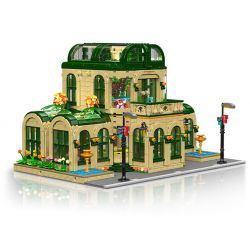 MouldKing 16057 Mould King 16057 VƯỜN BÁCH THẢO MÁI VÒM bộ đồ chơi xếp lắp ráp ghép mô hình Creator DOME BOTANISCHER GARTEN Sáng Tạo 3383 khối