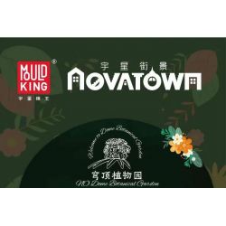 MouldKing 16057 Mould King 16057 VƯỜN BÁCH THẢO MÁI VÒM bộ đồ chơi xếp lắp ráp ghép mô hình Creator DOME BOTANISCHER GARTEN Sáng Tạo 3383 khối