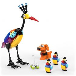 BINGBRICKS LC0014 0014 LÊN KEVIN VÀ DOUG bộ đồ chơi xếp lắp ráp ghép mô hình Movie & Game KEVIN BIRD AND DUG DOG Phim Và Trò Chơi 331 khối