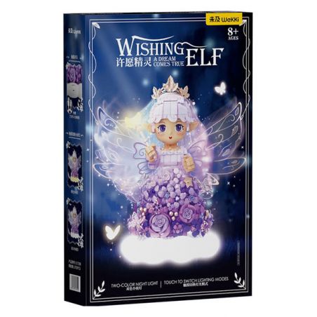 WEKKI 517208 YÊU TINH ƯỚC NGUYỆN bộ đồ chơi xếp lắp ráp ghép mô hình WISHING ELF A DREAM COMS TRUE