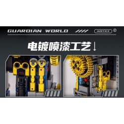 A CRUEL HIGH 24011 MÁY TẤN CÔNG bộ đồ chơi xếp lắp ráp ghép mô hình Movie & Game ASSAULT MACHINE Phim Và Trò Chơi 2562 khối