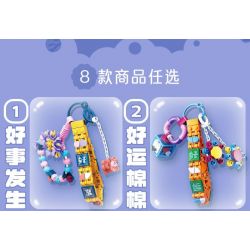 Kazi KY81134 81134 MẶT DÂY CHUYỀN NỮ 8 KIỂU ĐIỀU TỐT XẢY RA CHÚC MAY MẮN ĂN NHIỀU MÀ KHÔNG TĂNG CÂN VẬN ĐẾN VỚI BẠN CÓ TỶ TÀI BÌNH YÊN VÀ VUI VẺ CẢM THẤY NHƯ CÁ GẶP NƯỚC XOAY CHUYỂN TÌNH THẾ bộ đồ chơi xếp lắp ráp ghép mô hình Arts & Crafts 746 khối