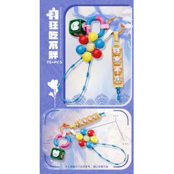 Kazi KY81134 81134 MẶT DÂY CHUYỀN NỮ 8 KIỂU ĐIỀU TỐT XẢY RA CHÚC MAY MẮN ĂN NHIỀU MÀ KHÔNG TĂNG CÂN VẬN ĐẾN VỚI BẠN CÓ TỶ TÀI BÌNH YÊN VÀ VUI VẺ CẢM THẤY NHƯ CÁ GẶP NƯỚC XOAY CHUYỂN TÌNH THẾ bộ đồ chơi xếp lắp ráp ghép mô hình Arts & Crafts 746 khối