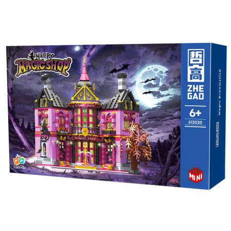 ZHEGAO 612020 CỬA HÀNG MA THUẬT bộ đồ chơi xếp lắp ráp ghép mô hình Creator Sáng Tạo 1366 khối