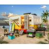 LUMIBRICKS FUNWHOLE F9032 9032 RV BÃI BIỂN bộ đồ chơi xếp lắp ráp ghép mô hình Creator TRAVEL TRAILER Sáng Tạo 1325 khối