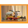 LUMIBRICKS FUNWHOLE F9032 9032 RV BÃI BIỂN bộ đồ chơi xếp lắp ráp ghép mô hình Creator TRAVEL TRAILER Sáng Tạo 1325 khối