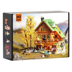 LUMIBRICKS FUNWHOLE F9035 9035 TÚP LỀU TRÊN NÚI bộ đồ chơi xếp lắp ráp ghép mô hình Creator Sáng Tạo 2255 khối