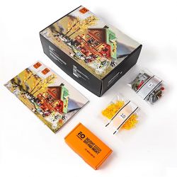 LUMIBRICKS FUNWHOLE F9035 9035 TÚP LỀU TRÊN NÚI bộ đồ chơi xếp lắp ráp ghép mô hình Creator Sáng Tạo 2255 khối