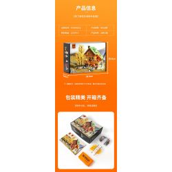 LUMIBRICKS FUNWHOLE F9035 9035 TÚP LỀU TRÊN NÚI bộ đồ chơi xếp lắp ráp ghép mô hình Creator Sáng Tạo 2255 khối