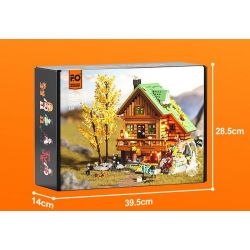 LUMIBRICKS FUNWHOLE F9035 9035 TÚP LỀU TRÊN NÚI bộ đồ chơi xếp lắp ráp ghép mô hình Creator Sáng Tạo 2255 khối
