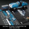 MEGA BLOKS HWW23 HOT WHEELS CORVETTE GRAND SPORT bộ đồ chơi xếp lắp ráp ghép mô hình Creator HOT WHEELS 63 CORVETTE GRAND SPORT RACE CAR Sáng Tạo 1060 khối