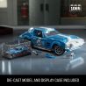 MEGA BLOKS HWW23 HOT WHEELS CORVETTE GRAND SPORT bộ đồ chơi xếp lắp ráp ghép mô hình Creator HOT WHEELS 63 CORVETTE GRAND SPORT RACE CAR Sáng Tạo 1060 khối