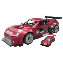 MEGA BLOKS HRY18 BÁNH XE NÓNG CADILLAC ATS-V R tỷ lệ 1:24 bộ đồ chơi xếp lắp ráp ghép mô hình Speed Champions Racing Cars HOT WHEELS CADILLAC ATS-V R Đua Xe Công Thức 319 khối