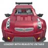 MEGA BLOKS HRY18 BÁNH XE NÓNG CADILLAC ATS-V R tỷ lệ 1:24 bộ đồ chơi xếp lắp ráp ghép mô hình Speed Champions Racing Cars HOT WHEELS CADILLAC ATS-V R Đua Xe Công Thức 319 khối