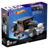 MEGA BLOKS HRY17 HOT WHEELS MẪU XE FORD ĐÃ ĐƯỢC SỬA ĐỔI tỷ lệ 1:24 bộ đồ chơi xếp lắp ráp ghép mô hình Speed Champions Racing Cars HOT WHEELS BONE SHAKER VEHICLE Đua Xe Công Thức 334 khối