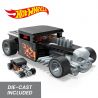 MEGA BLOKS HRY17 HOT WHEELS MẪU XE FORD ĐÃ ĐƯỢC SỬA ĐỔI tỷ lệ 1:24 bộ đồ chơi xếp lắp ráp ghép mô hình Speed Champions Racing Cars HOT WHEELS BONE SHAKER VEHICLE Đua Xe Công Thức 334 khối