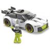 MEGA BLOKS HKF93 BÁNH XE NÓNG AUDI R8 LMS GT2 bộ đồ chơi xếp lắp ráp ghép mô hình Speed Champions Racing Cars HOT WHEELS AUDI R8 LMS GT2 Đua Xe Công Thức 73 khối