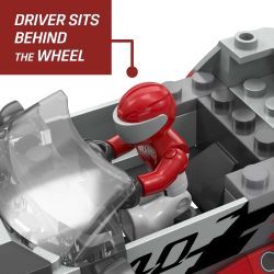 MEGA BLOKS HKF94 BÁNH XE NÓNG AUDI RS6 GTO bộ đồ chơi xếp lắp ráp ghép mô hình Speed Champions Racing Cars HOT WHEELS AUDI RS6 GTO Đua Xe Công Thức 77 khối