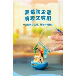 PANTASY 86803 QUẢ CẦU PHA LÊ GIA ĐÌNH GARFIELD BÁNH SINH NHẬT bộ đồ chơi xếp lắp ráp ghép mô hình Movie & Game GARFIELD FAMILY Phim Và Trò Chơi 300 khối