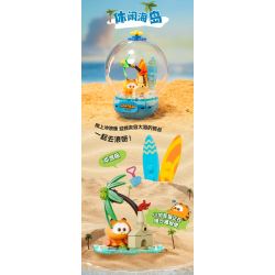 PANTASY 86801 QUẢ CẦU PHA LÊ CỦA GIA ĐÌNH GARFIELD ĐẢO GIẢI TRÍ bộ đồ chơi xếp lắp ráp ghép mô hình Movie & Game GARFIELD FAMILY Phim Và Trò Chơi 300 khối