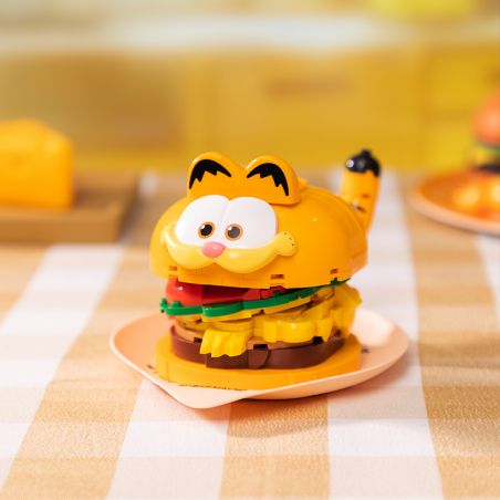 PANTASY 86805 MÓN ĂN GIA ĐÌNH GARFIELD BURGER BÒ MỸ bộ đồ chơi xếp lắp ráp ghép mô hình Movie & Game GARFIELD FAMILY Phim Và Trò Chơi 300 khối