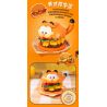 PANTASY 86805 MÓN ĂN GIA ĐÌNH GARFIELD BURGER BÒ MỸ bộ đồ chơi xếp lắp ráp ghép mô hình Movie & Game GARFIELD FAMILY Phim Và Trò Chơi 300 khối