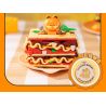 PANTASY 86807 MÓN ĂN GIA ĐÌNH GARFIELD LASAGNE BÃI BIỂN bộ đồ chơi xếp lắp ráp ghép mô hình Movie & Game GARFIELD FAMILY Phim Và Trò Chơi 300 khối