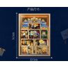 WEKKI 506303 BẢO TÀNG NGHỆ THUẬT ĐÊM HỘI HỌA ÁNH SÁNG TẠO CỦA CÁC BẬC THẦY bộ đồ chơi xếp lắp ráp ghép mô hình Arts & Crafts ARTIST'S NIGHT