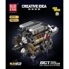 MouldKing 10131 Mould King 10131 SIÊU XE BGT ĐỘNG CƠ W16 bộ đồ chơi xếp lắp ráp ghép mô hình Technic BGT SUPERCAR WITH W16 ENGINE Kỹ Thuật Công Nghệ Cao Mô Hình Phương Tiện 952 khối