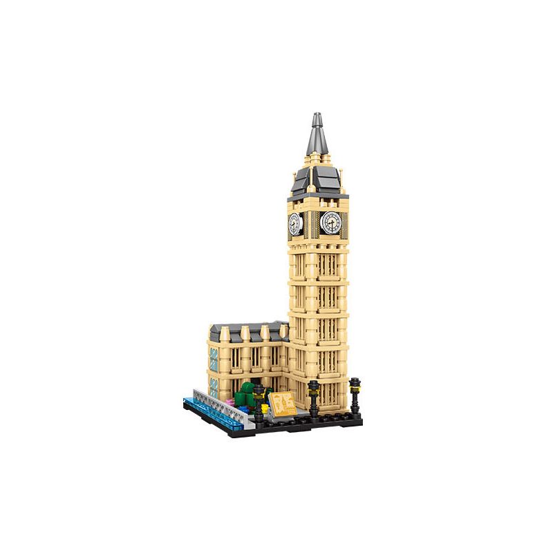 LE YI 67009 LUÂN ĐÔN BIG BEN bộ đồ chơi xếp lắp ráp ghép mô hình Architecture LONDON BIG BEN Công Trình Kiến Trúc 526 khối