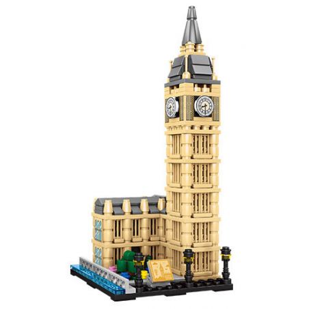LE YI 67009 LUÂN ĐÔN BIG BEN bộ đồ chơi xếp lắp ráp ghép mô hình Architecture LONDON BIG BEN Công Trình Kiến Trúc 526 khối