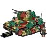 COBI 2593 XE TĂNG PHÒNG KHÔNG CYCLONE IV tỷ lệ 1:28 bộ đồ chơi xếp lắp ráp ghép mô hình Military Army FLAKPANZER IV WIRBELWIND - EXECUTIVE EDITION Quân Sự Bộ Đội 1195 khối