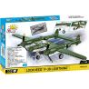 COBI 5882 MÁY BAY CHIẾN ĐẤU P-38 CỦA MỸ tỷ lệ 1:48 bộ đồ chơi xếp lắp ráp ghép mô hình Military Army LOCKHEED P-38 LIGHTNING Quân Sự Bộ Đội 332 khối
