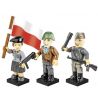 COBI 2057 CUỘC NỔI DẬY Ở THỦ ĐÔ bộ đồ chơi xếp lắp ráp ghép mô hình Military Army WARSAW UPRISING 1944 Quân Sự Bộ Đội 35 khối