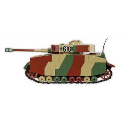 COBI 2591 THIẾT GIÁP IV tỷ lệ 1:28 bộ đồ chơi xếp lắp ráp ghép mô hình Military Army PANZERKAMPFWAGEN IV AUSF. H - LIMITED EDITION Quân Sự Bộ Đội 1310 khối