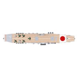 COBI 4851 TÀU SÂN BAY AKAGI CỦA NHẬT BẢN tỷ lệ 1:300 bộ đồ chơi xếp lắp ráp ghép mô hình Military Army IJN AKAGI AIRCRAFT CARRIER Quân Sự Bộ Đội 3573 khối