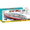 COBI 4851 TÀU SÂN BAY AKAGI CỦA NHẬT BẢN tỷ lệ 1:300 bộ đồ chơi xếp lắp ráp ghép mô hình Military Army IJN AKAGI AIRCRAFT CARRIER Quân Sự Bộ Đội 3573 khối