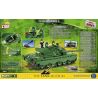 COBI 4851 XE TĂNG CHIẾN ĐẤU CHỦ LỰC CHALLENGER 2 bộ đồ chơi xếp lắp ráp ghép mô hình Military Army Quân Sự Bộ Đội 625 khối
