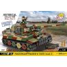 COBI 2587 XE TĂNG TIGER tỷ lệ 1:28 bộ đồ chơi xếp lắp ráp ghép mô hình Military Army PANZERKAMPFWAGEN VI TIGER AUSF. - EXECUTIVE EDITION Quân Sự Bộ Đội 1207 khối