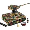 COBI 2587 XE TĂNG TIGER tỷ lệ 1:28 bộ đồ chơi xếp lắp ráp ghép mô hình Military Army PANZERKAMPFWAGEN VI TIGER AUSF. - EXECUTIVE EDITION Quân Sự Bộ Đội 1207 khối