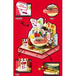 AREA-X AB0060 0060 BỘ PHIM KINH ĐIỂN BOX THE GOD OF COOKERY CỦA CHÂU TINH TRÌ bộ đồ chơi xếp lắp ráp ghép mô hình Movie & Game Phim Và Trò Chơi