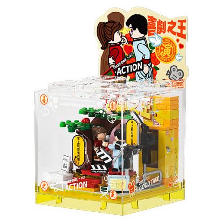 AREA-X AB0061 0061 BỘ PHIM KINH ĐIỂN BOX THE KING OF COMEDY CỦA CHÂU TINH TRÌ bộ đồ chơi xếp lắp ráp ghép mô hình Movie & Game Phim Và Trò Chơi