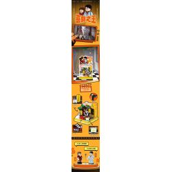 AREA-X AB0061 0061 BỘ PHIM KINH ĐIỂN BOX THE KING OF COMEDY CỦA CHÂU TINH TRÌ bộ đồ chơi xếp lắp ráp ghép mô hình Movie & Game Phim Và Trò Chơi