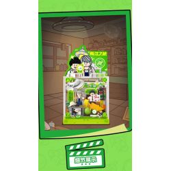 AREA-X AB0062 0062 PHIM KINH ĐIỂN BOX SÔNG DƯƠNG TỬ SỐ 7 CỦA CHÂU TINH TRÌ bộ đồ chơi xếp lắp ráp ghép mô hình Movie & Game Phim Và Trò Chơi