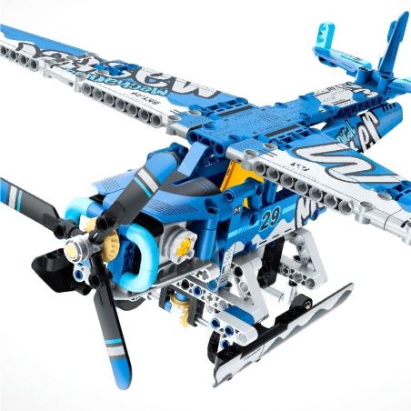 IM.MASTER QIHUI 6829 BẬC THẦY CƠ KHÍ THỦY PHI bộ đồ chơi xếp lắp ráp ghép mô hình Technic Kỹ Thuật Công Nghệ Cao Mô Hình Phương Tiện 387 khối