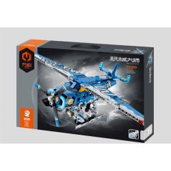 IM.MASTER QIHUI 6829 BẬC THẦY CƠ KHÍ THỦY PHI bộ đồ chơi xếp lắp ráp ghép mô hình Technic Kỹ Thuật Công Nghệ Cao Mô Hình Phương Tiện 387 khối