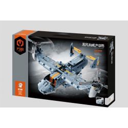 IM.MASTER QIHUI 6830 THẠC SĨ MÁY MÓC VẬN TẢI OSPREY bộ đồ chơi xếp lắp ráp ghép mô hình Technic Kỹ Thuật Công Nghệ Cao Mô Hình Phương Tiện 415 khối