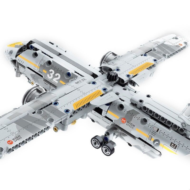 IM.MASTER QIHUI 6832 BẬC THẦY VỀ MÁY MÓC BAY VẬN TẢI QUÂN SỰ bộ đồ chơi xếp lắp ráp ghép mô hình Technic Kỹ Thuật Công Nghệ Cao Mô Hình Phương Tiện 394 khối